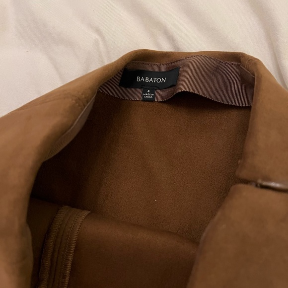 Babaton Suede Skirt 4 - Picture 4 of 4